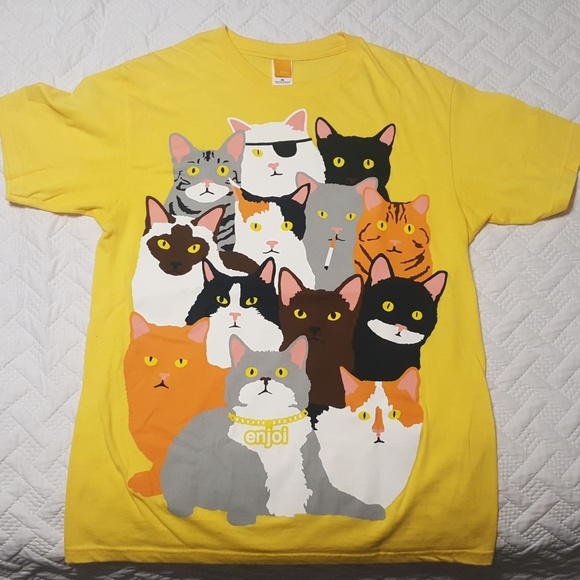 enjoi cat shirt
